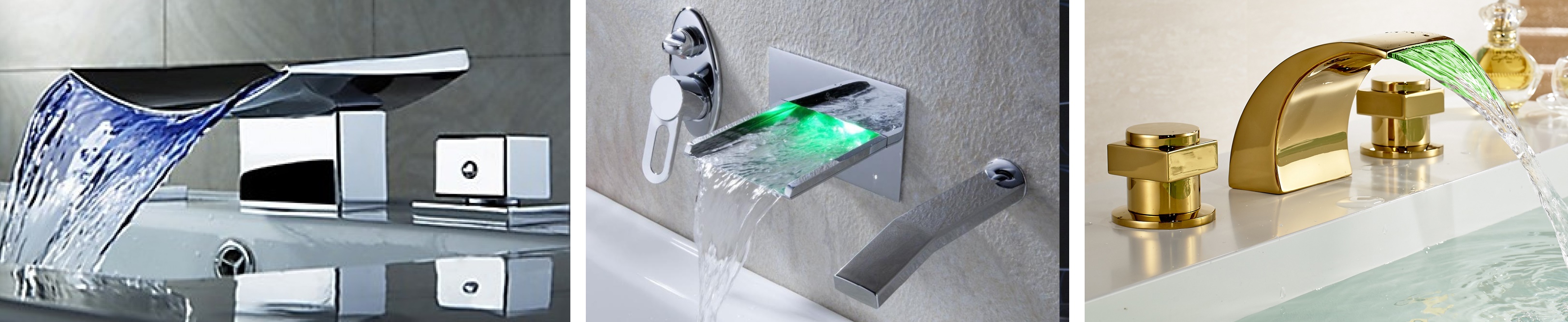 LED Sink Faucets